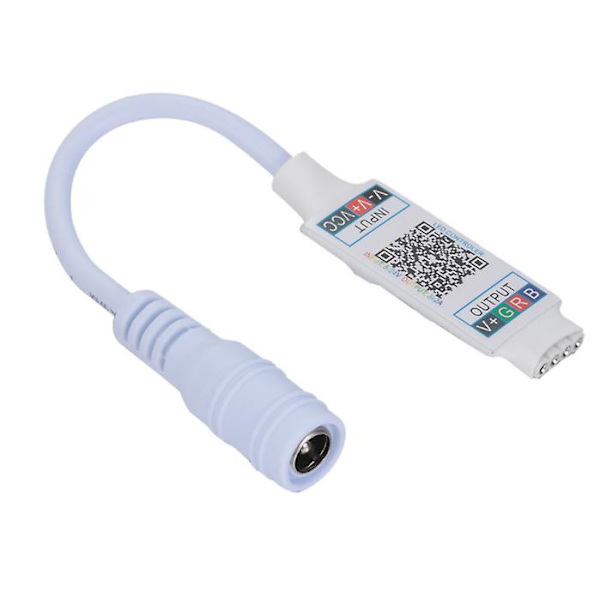 Wifi Mini Rgb Bluetooth Kontroller, DC 5V, 12V, 24V, Mini Musik Bluetooth white