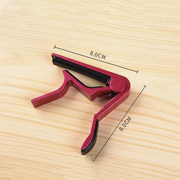 [LCS]Högkvalitativ aluminiumlegering metall ny gitarr-capo Black