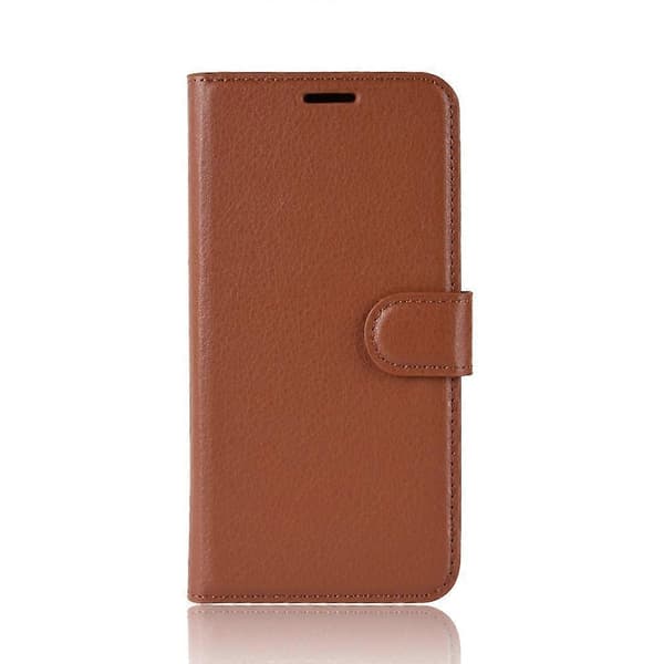 [LCS] Magnetisk lær Litchi Skin-deksel til Samsung Galaxy S20 FE 4G FE 5G S20 Lite S20 FE 2022 - Svart Multicolor Brown