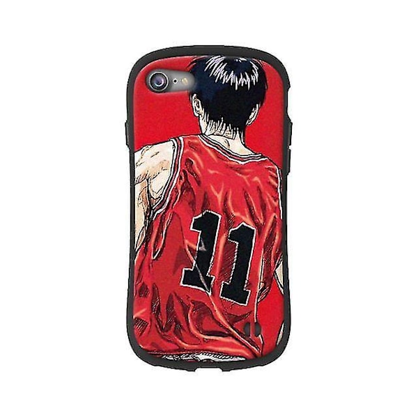 TPU Stötsäkert Skyddsfodral för Apple iPhone 7 Plus / 8 Plus - Slam Dunk 11 Röd