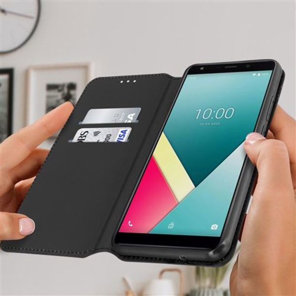 Suojakotelo Wiko Y61:lle? Folio Kotelo Lompakko Toiminto Jalusta musta