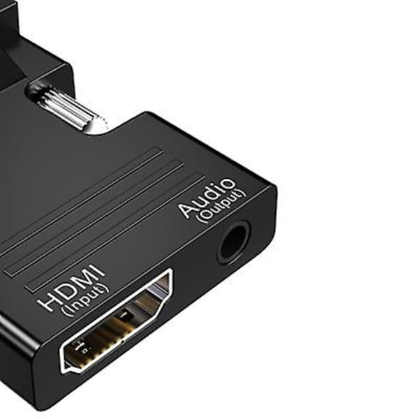 HDMI till VGA-kabel med ljudutgång, HDMI-omvandlare gold