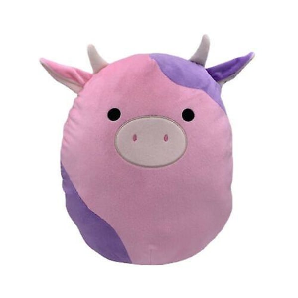 20/30cm Plyschdockor Kudde Ko Gosedjur Barn Bästa Gåva Pink purple 30cm