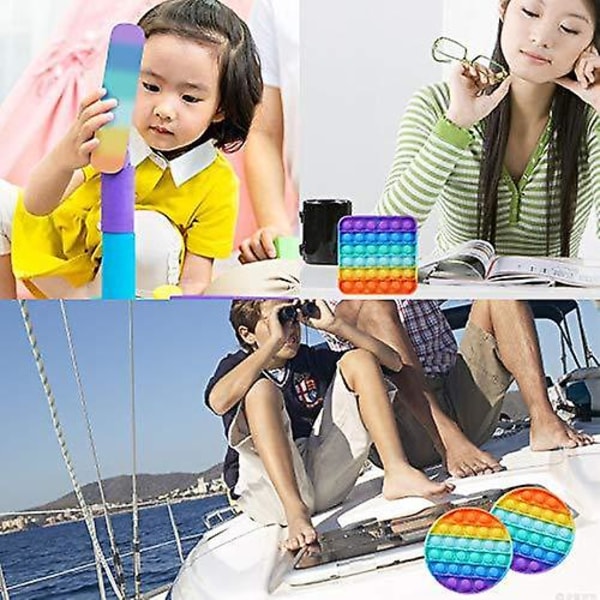 Pop fidget aistilelut puristeltavat lelut lapsille ja aikuisille