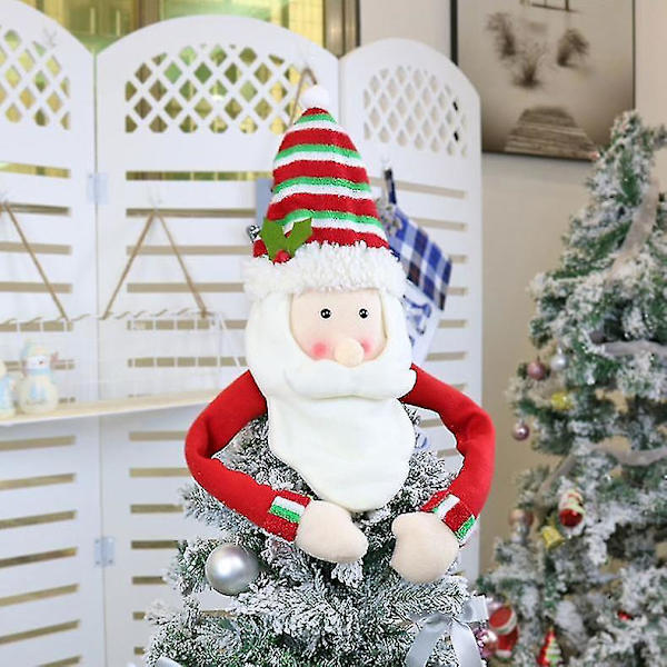 Joulukuusen latvatähti Lumiukko Joulukoriste Santa Claus