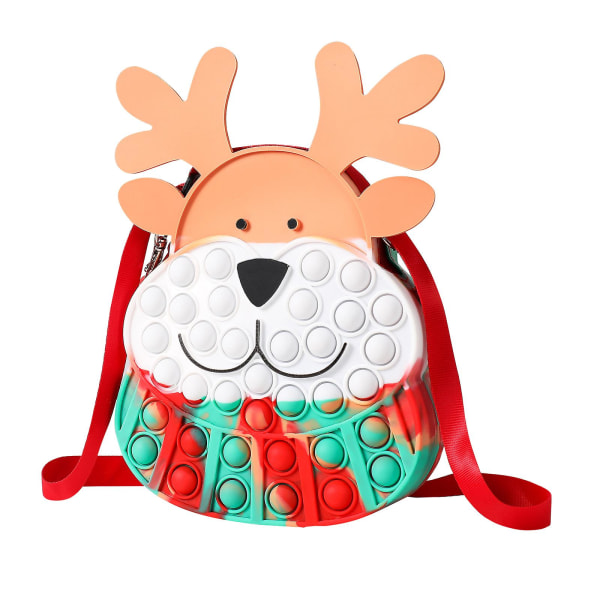 Fidget Toy Push Pop-väska, kreativ julklapp till barn