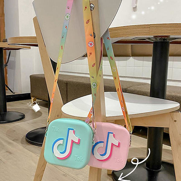 Mobiltelefonväska Crossbody Väska Plånbok Axelväska Telefonhållare Plånbok Handväska För Barn Barn Pink