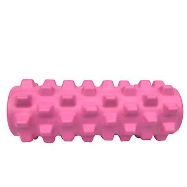 Jooga fitness -rulla, hierontapiikkirulla lihasten rentoutukseen pink