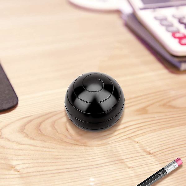 Sfärisk Metallboll Leksak Black 40mm