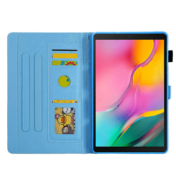PU Läder Tablet Fodral För Samsung Galaxy Tab A 10.1\" T510 T515 black