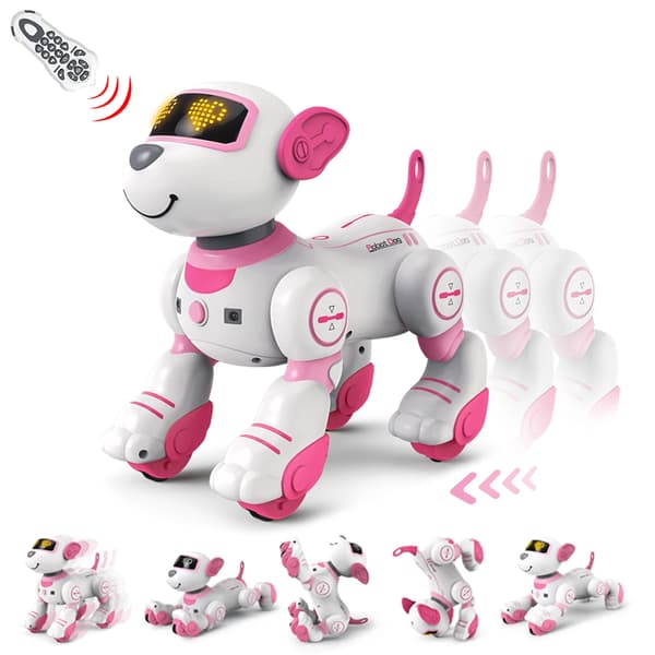 [LCS]Fjärrkontroll Robot Hund Programmerbar Smart Interaktiv Stunt Robot Hund