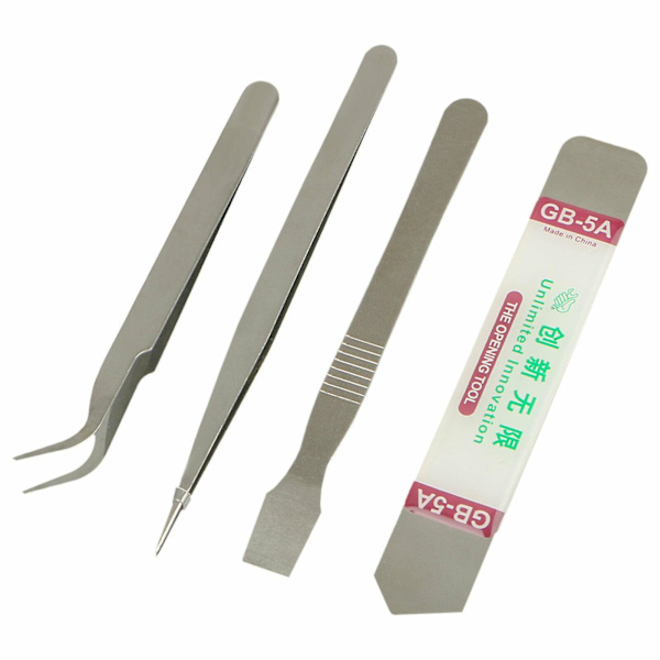 10 i 1 Mobiltelefon Reparation Öppning Bänd Demonteringsverktyg Set Spudger Pincett Kit