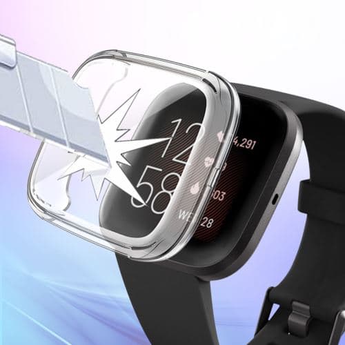 [LCS]Gennemsigtigt TPU-etui til Fitbit Versa 2