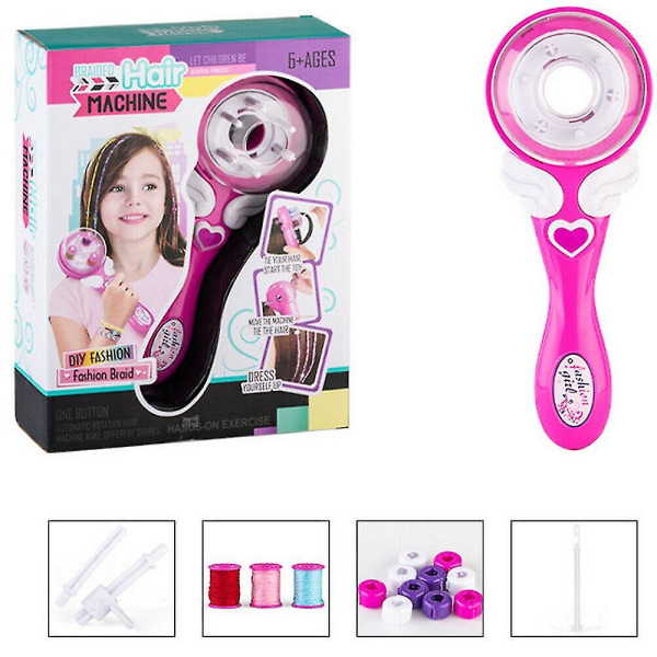 Automatisk Hårflätningsmaskin Elektrisk Flickstyling Fläta Maskin Födelsedagspresent Julklapp Till Flicka (Standard Set)