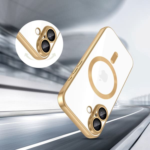 [LCS]Tech-Protect iPhone 17 Deksel MagSafe MagFlex Shiny Gold 60