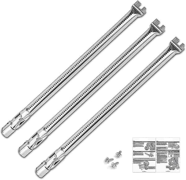 [LCS] Grillbrænder i rustfrit stål til Weber Genesis 300-serien (19,5 tommer) - E310, E320, E330, S310, S320, S330