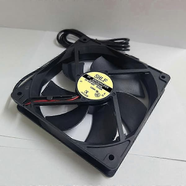 USB PC Køleventilator 12CM Sort USB5V Høj Hastighed 2400RPM Computer Kabinet Køling