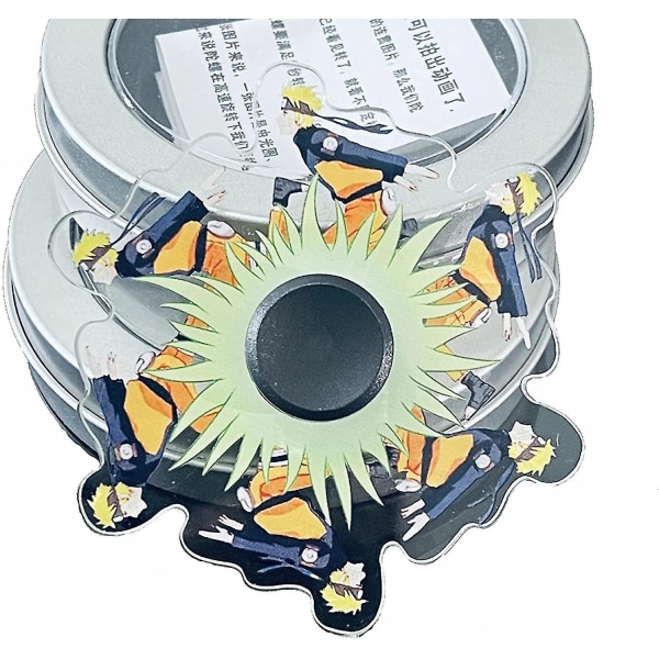 Naruto Fidget Spinnere Stressreduserende Leker for Barn Dynamisk spinn