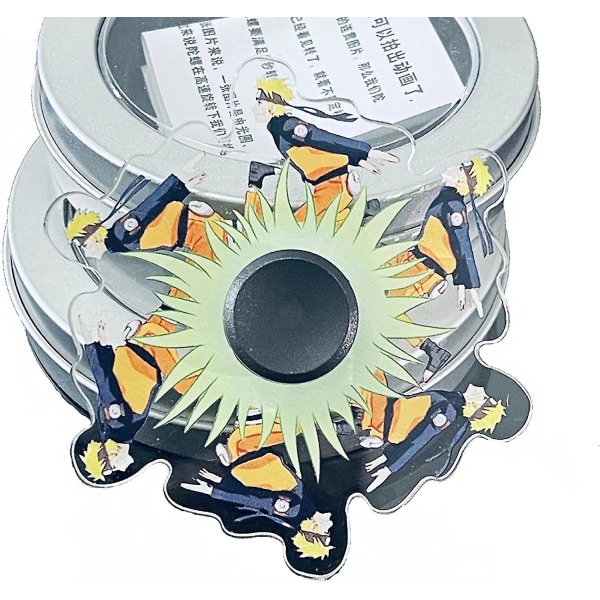 Naruto Fidget Spinners Stress relief leksaker för barn Dynamisk spinn