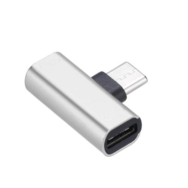 USB C Laddare Ljudkabel 2 i 1 Typ C till Typ C Aux Jack Hörlursuttag