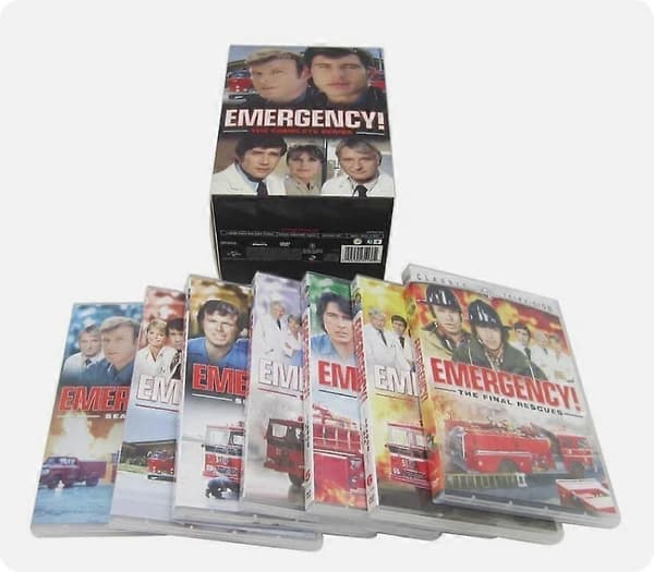 [LCS]Emergency!: The Complete Series sæson 1-6 (DVD, 2016, 32-disc sæt)