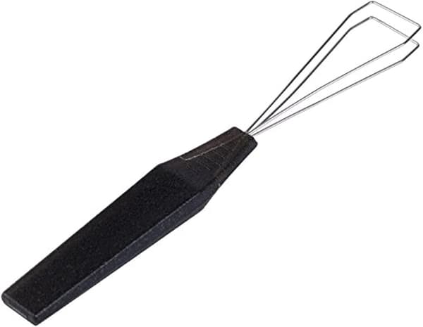 [LCS] Keycap Puller Sort Rustfrit Stål Tang Kompatibel med Tastaturfjernelse Ekspert Kompatibel med