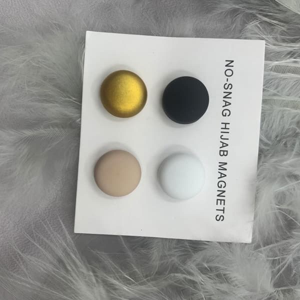 [LCS]SNAG FREE HIJAB MAGNET PINS MATTE Broche Stærk 2024 black Matte