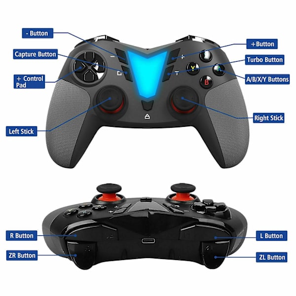 Nintendo Switch Pro Handkontroll 1PC