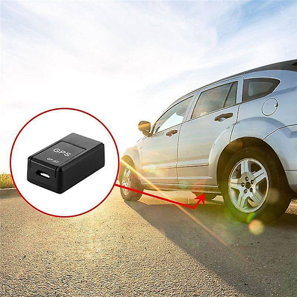 Mini GPS Tracker GF-07 Portabel Magnetisk GPRS Locator Anti-förlust Inspelningsspårningsenhet 2pcs