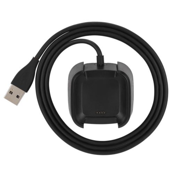 Ur-oplader til Fitbit Versa Sort