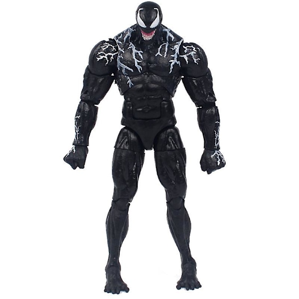 Venom Figur Med Rörliga Leder Samlarobjekt Karaktärer Modell Prydnad För Hem Vardagsrum Sovrum