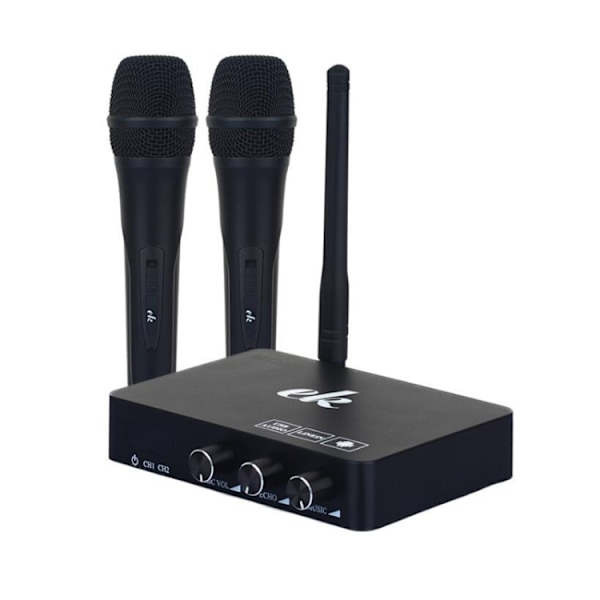 Hem TV Nätverk Karaoke Sjungutrustning Set Ljudkort Trådlös Mikrofon Dator Karaoke KTV Set-top Box