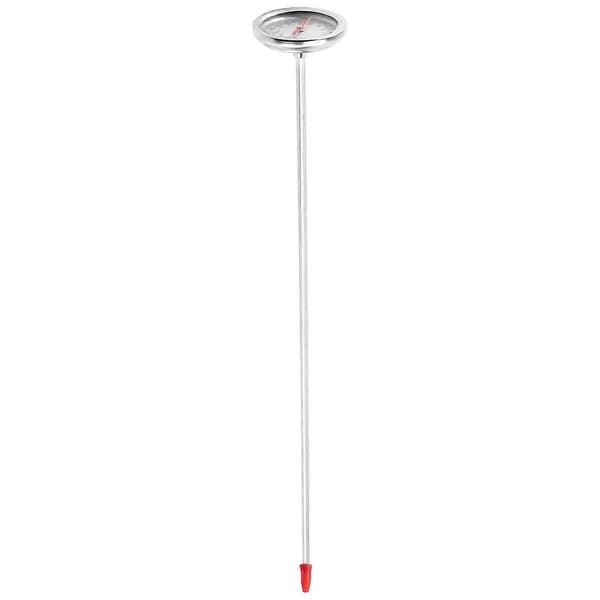 [LCS] Kompostjordtermometer 20 tommer 50 cm lengde Premium matkvalitets rustfritt stål måleprobe Det silver