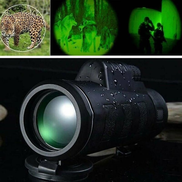 Utomhus High Power Hunting 40X60 kikare med nattseende prismateleskop