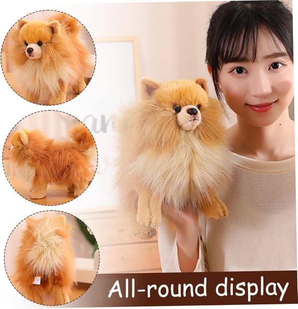[LCS] Pomeranian-pehmolelu, Pomeranian-pehmolelu, söpö simuloitu Pomeranian
