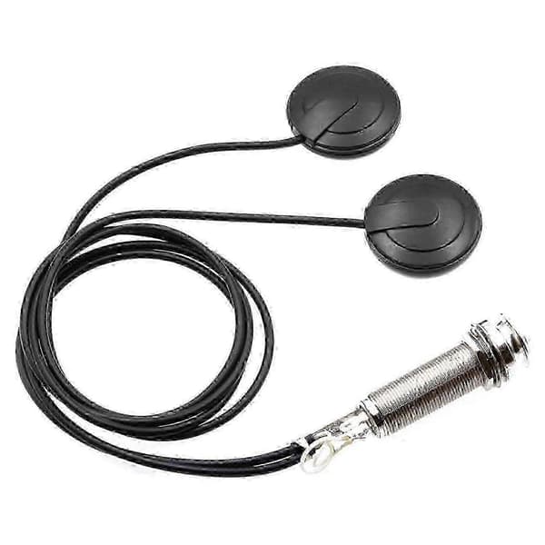 Piezoelektrisk elgitarpickup, 30 mm diameter, eliminerer ekstern interferensstøy
