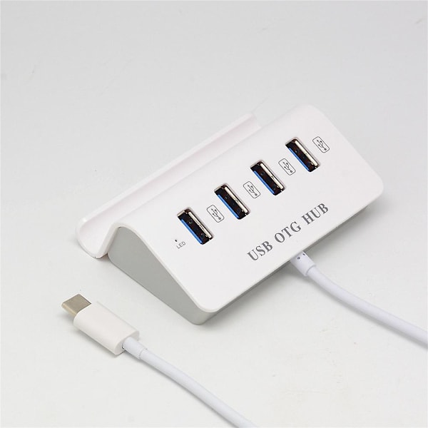 Type-c Hub Multifunktionell Mobiltelefonhållare Usb 2.0 Hub