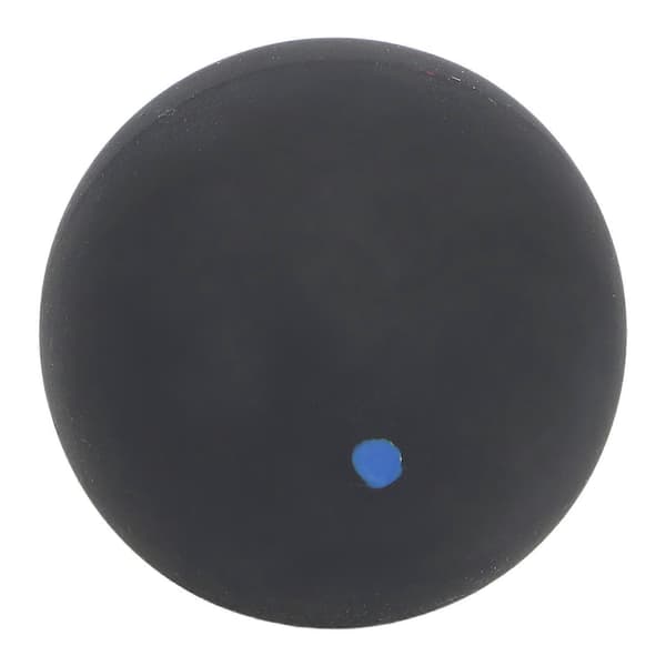 [LCS] Squashboll 39 mm enkel blå prick gummi utmärkt studs