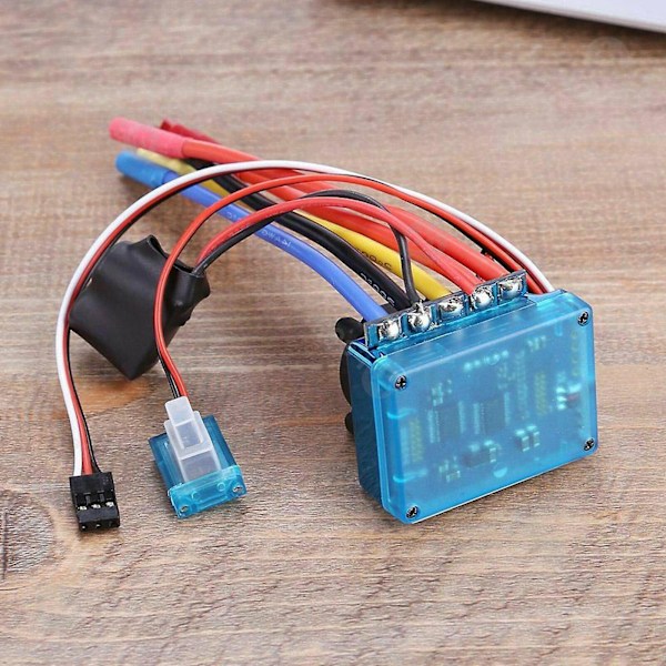 Harjaton ESC Sähköinen Nopeudensäädin RC Lisävaruste 1/10 1/8 RC Autoon