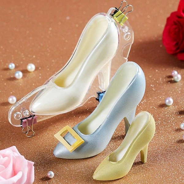 Chokolade Høje Hæle Sko Form Kage Bageform Køkkenudstyr Large Platform Heel 1pcs