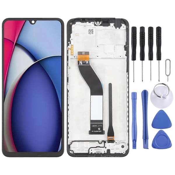 [LCS]KOMPATIBEL LCD-skjerm Digitizer komplett montering med ramme Not Specified For Xiaomi Redmi A3 Pro
