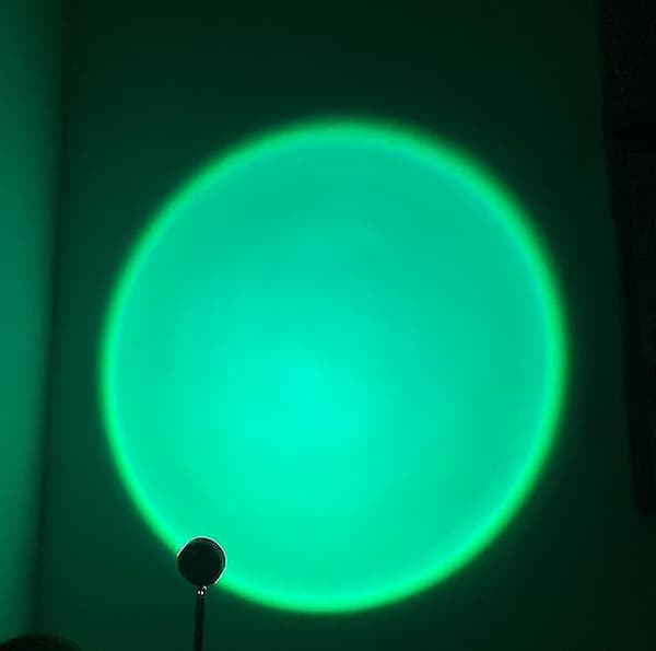 [LCS]Grønt lys projektion LED-lys Internet Celebrity Atmosphere Lampe Baggrundslys