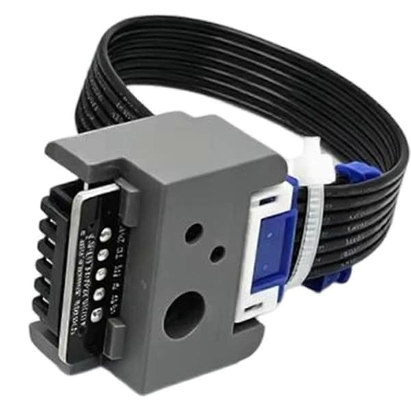Ekstruder Dock Adapter Sokkel (med kabel) til Flashforge Creator 5 / Creator 5 Pro 3D-printerdele Black