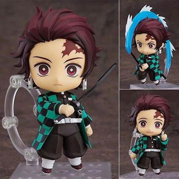 Demon Slayer Q Version Nendoroid Pvc Anime Figur Tecknad Spelfigur Modell Staty Leksak Q1314