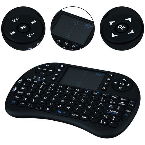 [LCS]Mini Bluetooth-tangentbord kompatibelt med HUAWEI P20 PRO uppladdningsbart QWERTY