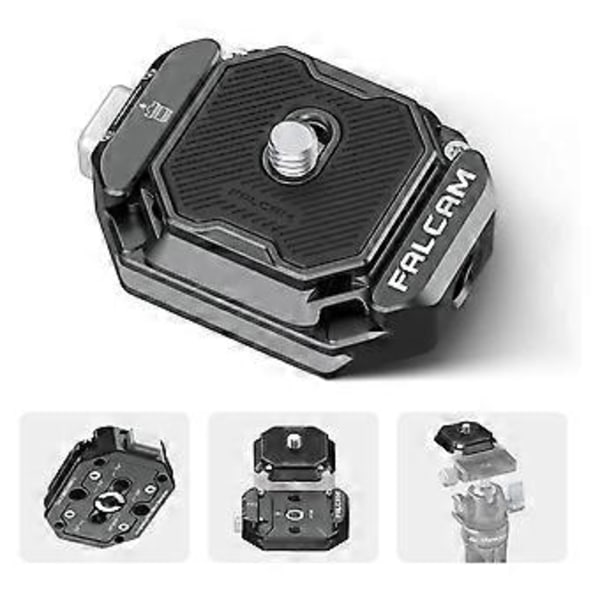 [LCS]F38 Multi-Hole Quick Release Plate Kit Stativmonteringsadapter Quick Release Plate Kameratilbehør