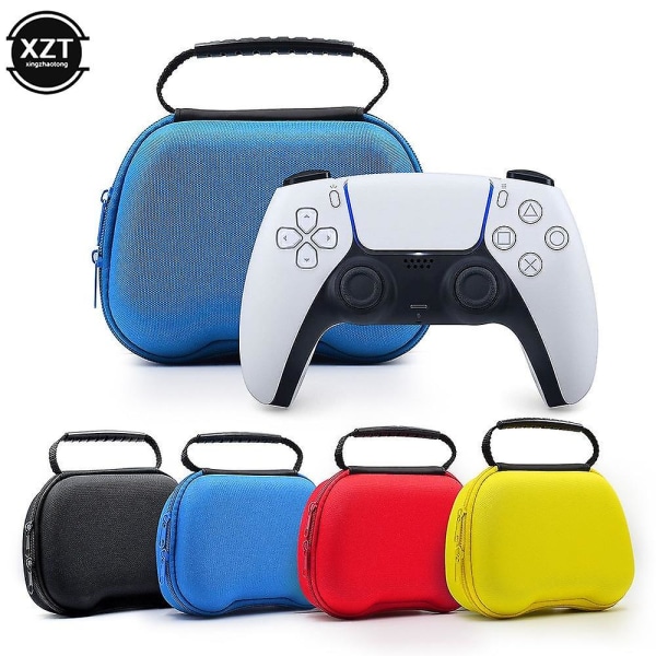 1st bärbar case för PS5-kontroller förvaringsväska för sony playstation 5 tillbehör gamepad handväskor för att stöta repor Yellow