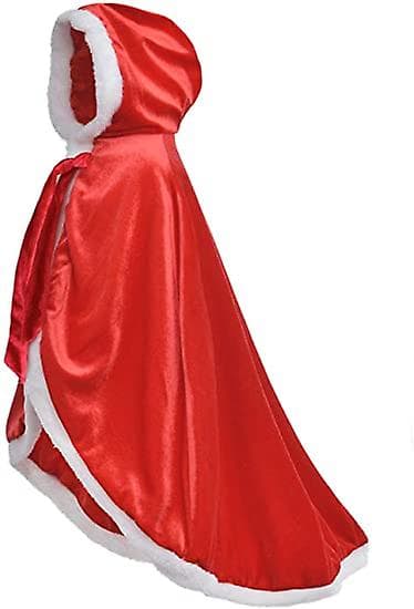 [LCS]Prinsesse Hætte Kappe Kostume red 130cm