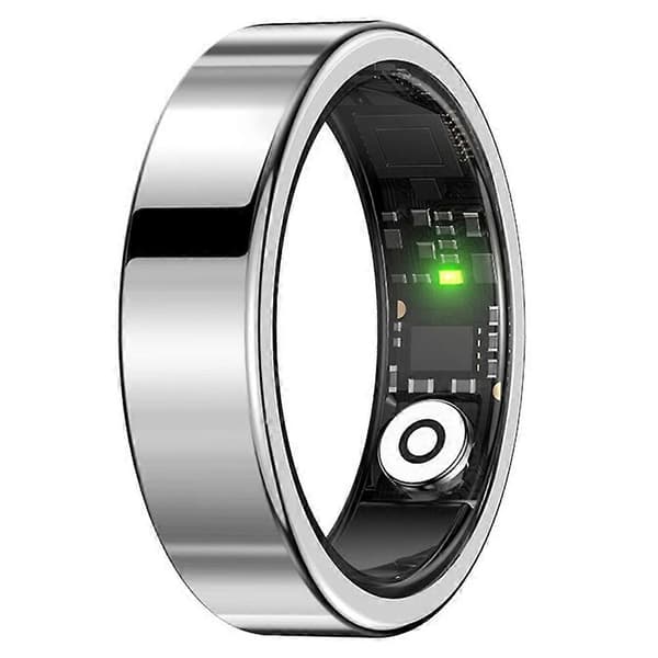 [LCS]SR09 Blodoksygen Pulsmåler Smart Ring Sports Tracker Ring med Ladeetui Multicolor Style B
