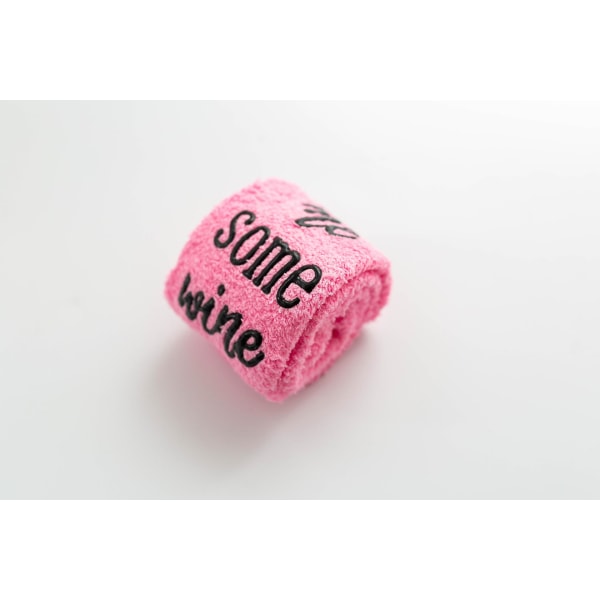 Mjuka Sköna Om Du Kan Läsa Detta Ge Mig - Mysiga Varma Strumpor Med Cupcake-Present Grey